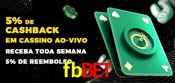 Promoções do cassino ao Vivo fbbet